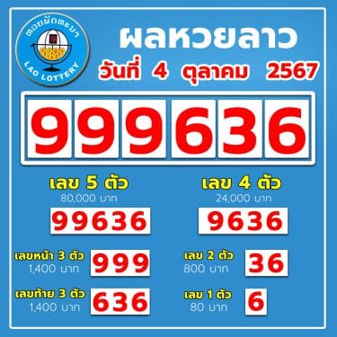 หวยลาว 4-10-67